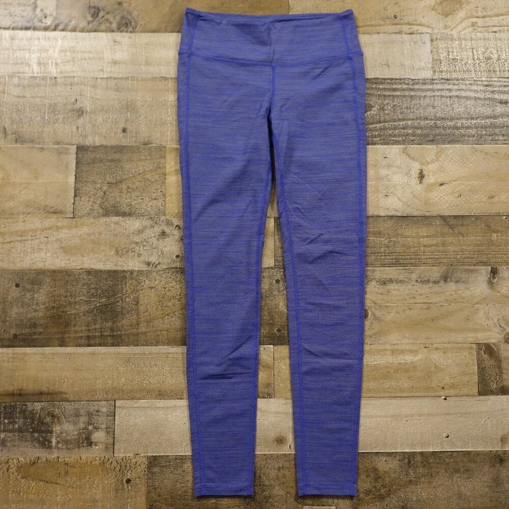 Athleta Chaturanga tight women's small heather blue mid‎ rise